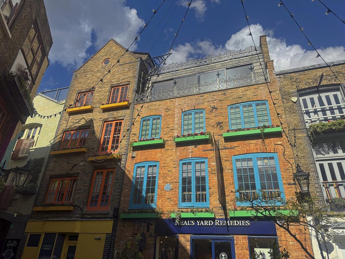 Neal's Yard in Covent Garden, London
