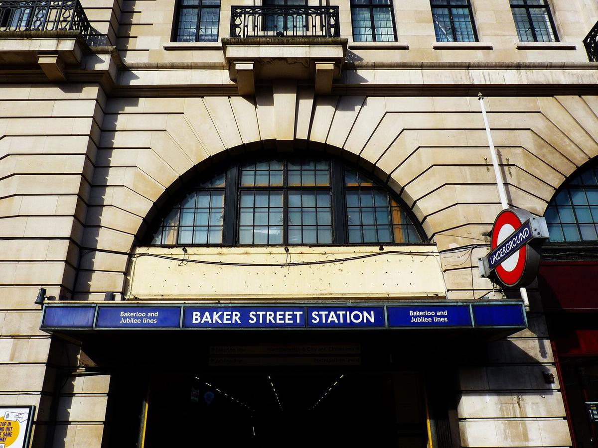 Baker Street in Marylebone, London