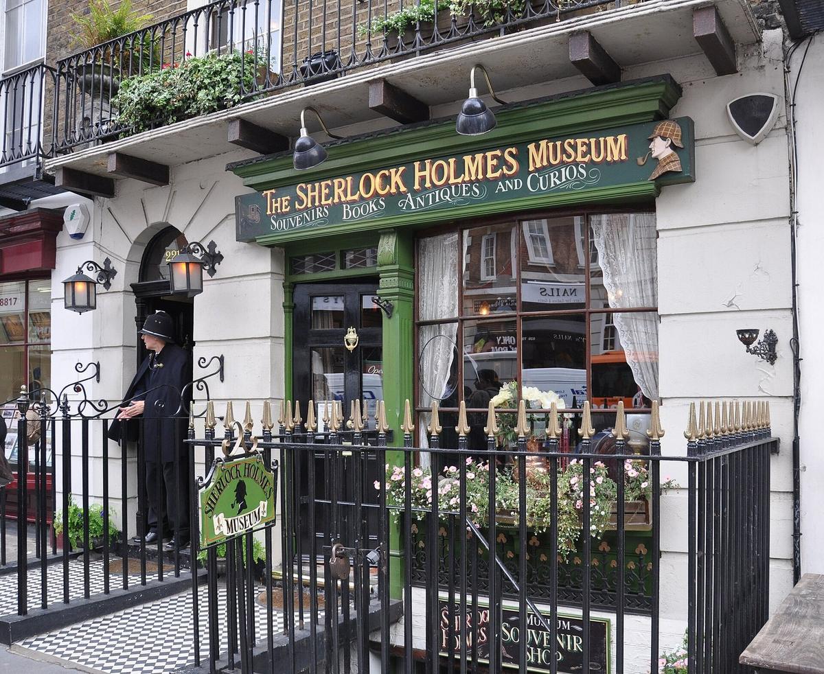 Sherlock Holmes Museum in Marylebone, London