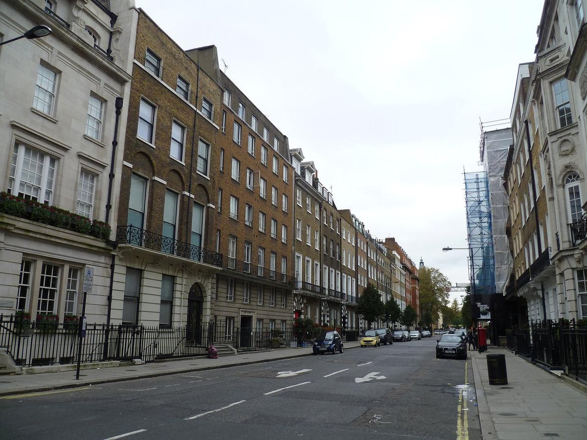 Harley Street in Marylebone, London
