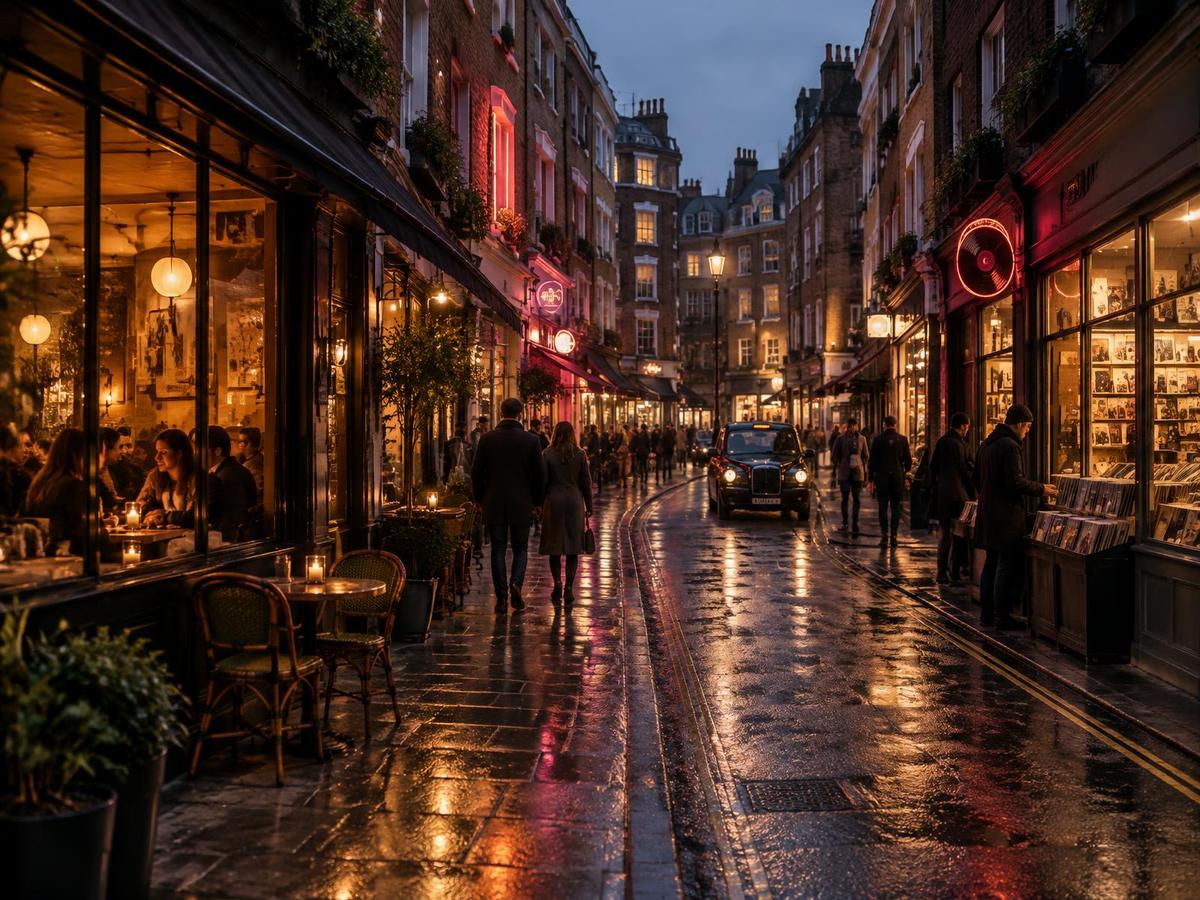 Soho, London — things to do and Urban Chic apartments